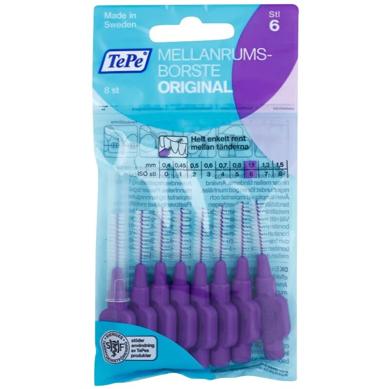 TePe Original medzobne ščetke 11 mm 8 kos