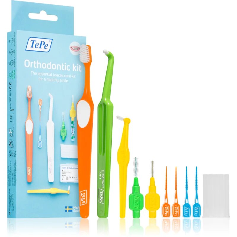 TePe Orthodontic Kit set za čiščenje zobnega aparata