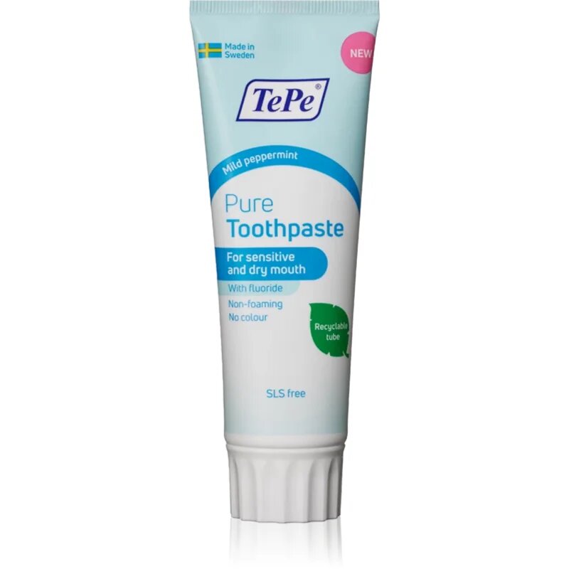 TePe Pure zobna pasta meta 75 ml