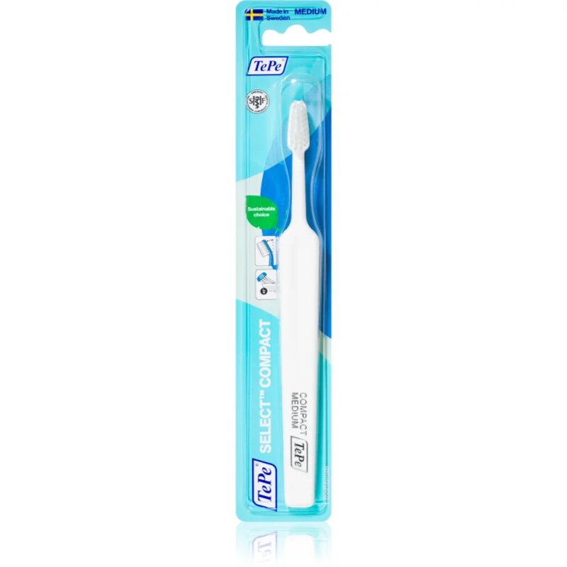TePe Select Compact Medium zobna ščetka mešanica barv 1 kos