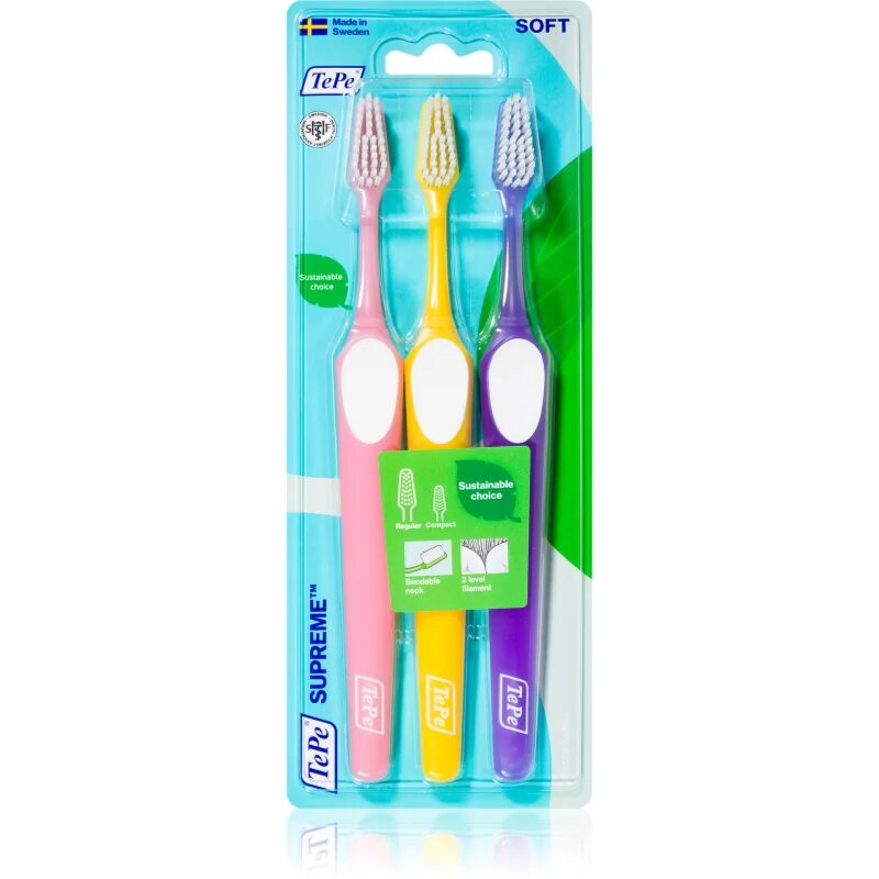 TePe Supreme 3-pack zobne ščetke 3 kos