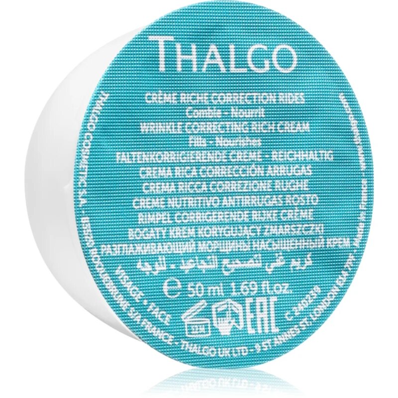 Thalgo Hyalu-Procollagen Wrinkle Correcting Rich Cream Refill bogata krema proti gubam eco-refill 50 ml
