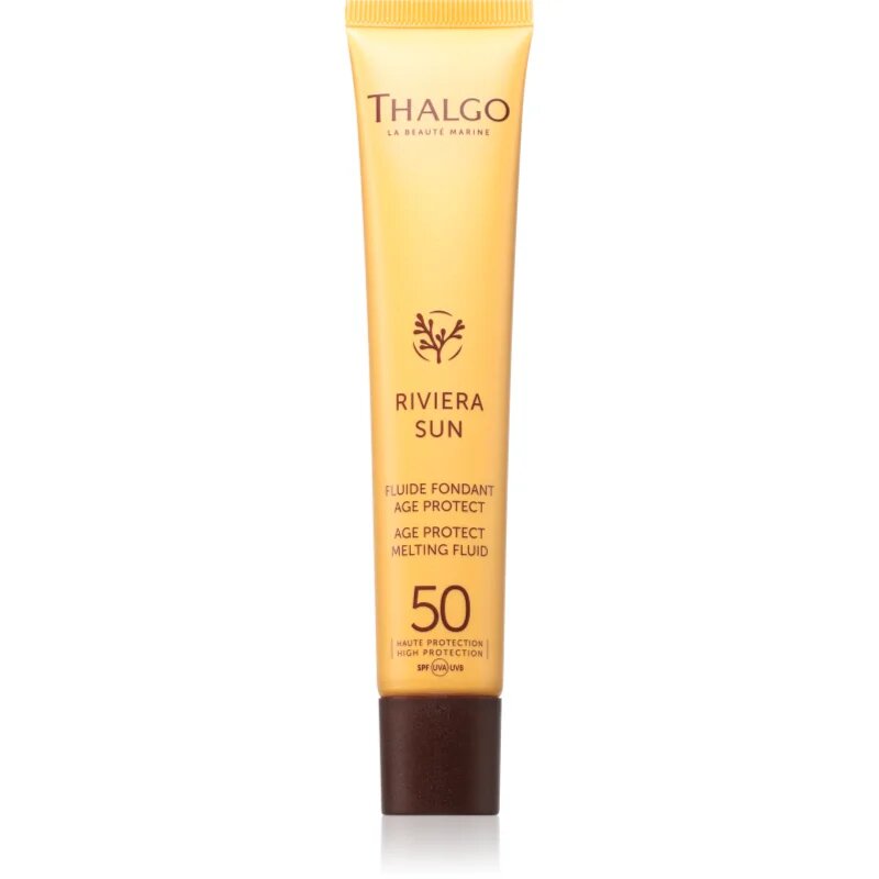 Thalgo Riviera Sun Age Protect Melting Fluid SPF50 fluid proti gubam za podaljšanje porjavelosti SPF 50 50 ml