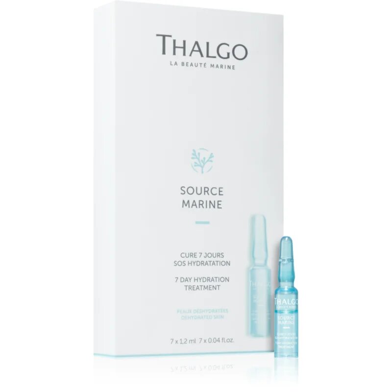 Thalgo Source Marine 7 Day Hydration Treatment 7-dnevna regeneracijska kura za intenzivno hidracijo 7x1.2 ml