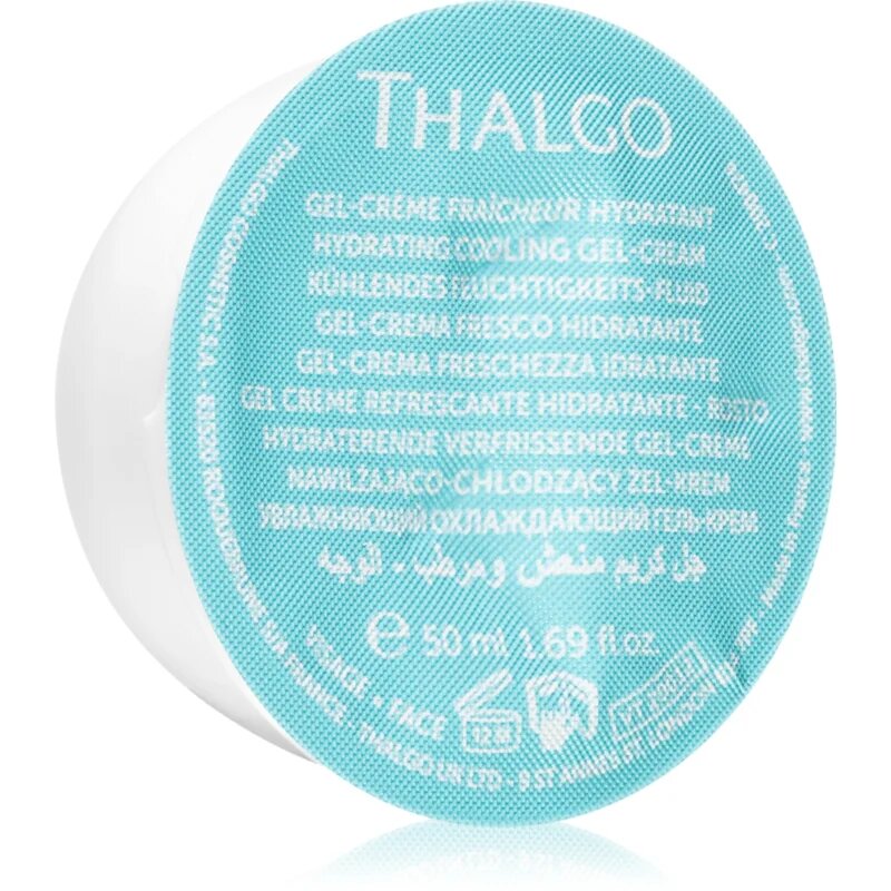 Thalgo Source Marine Hydrating Cooling Gel-Cream vlažilna gel krema s hladilnim učinkom nadomestno polnilo 50 ml