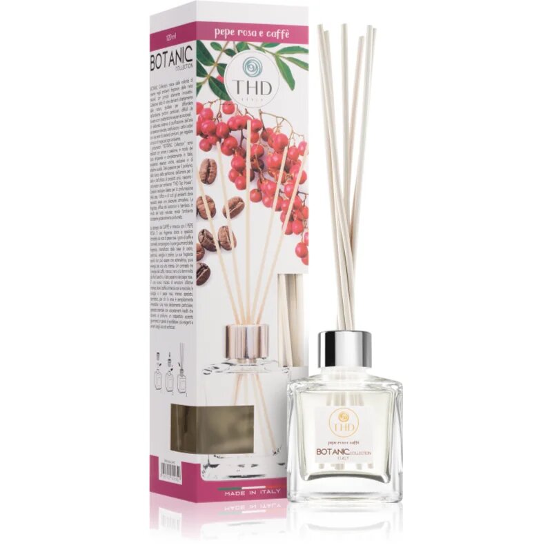 THD Botanic Pepe Rosa E Caffé aroma difuzor 120 ml