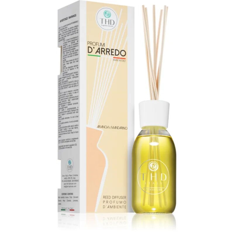 THD Diffusore Arancia E Mandarino aroma difuzor 200 ml