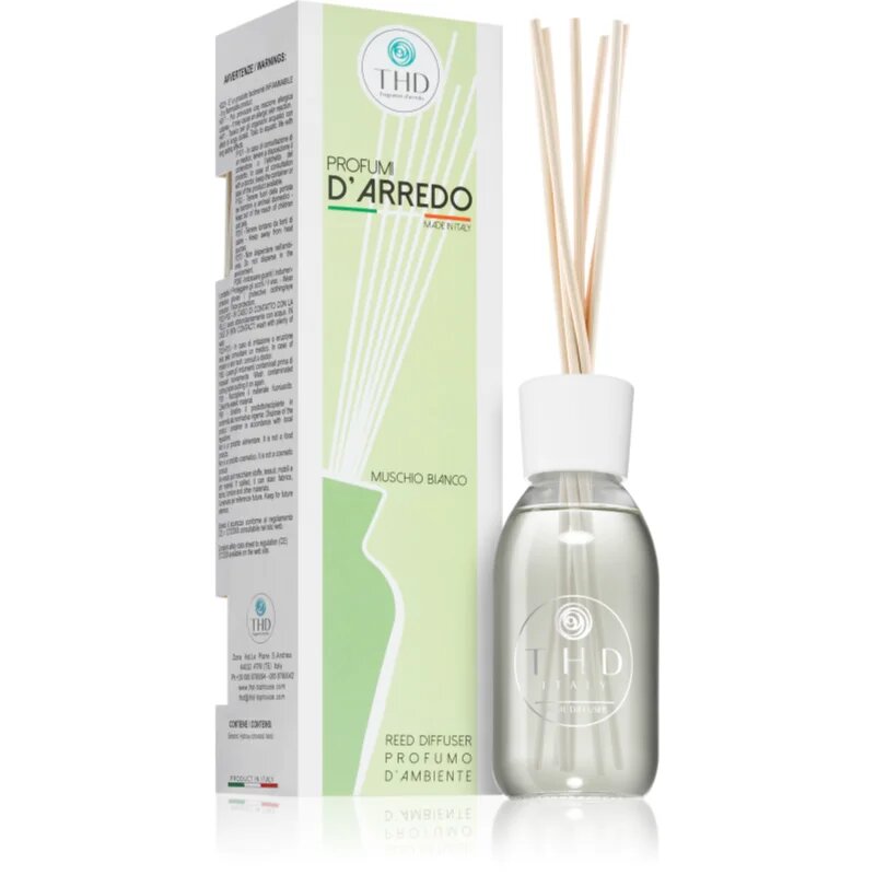 THD Diffusore Muschio Bianco aroma difuzor 200 ml