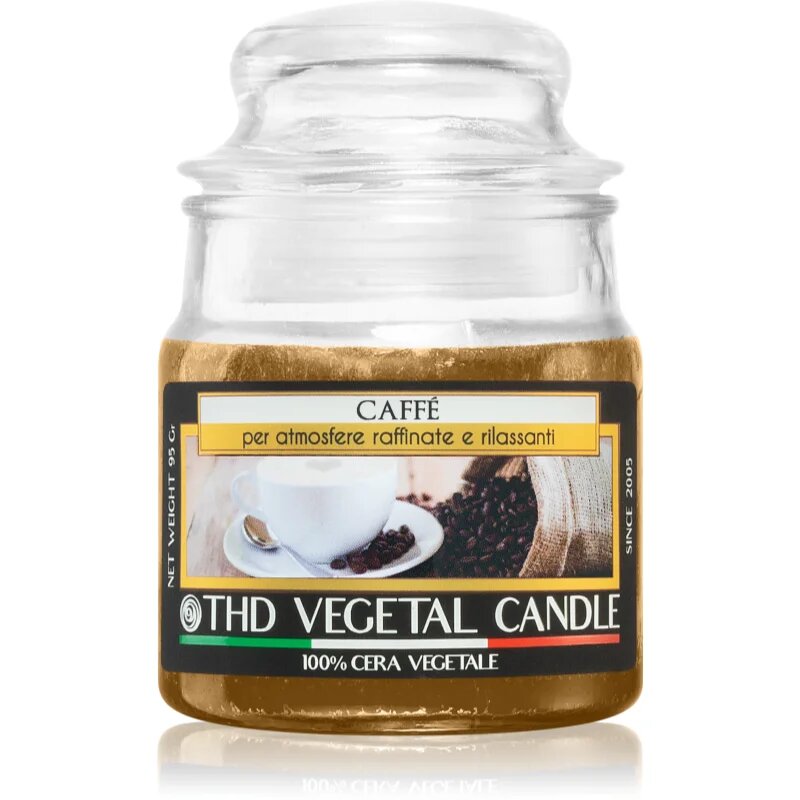 THD Italian Luxury Caffé dišeča sveča 95 g