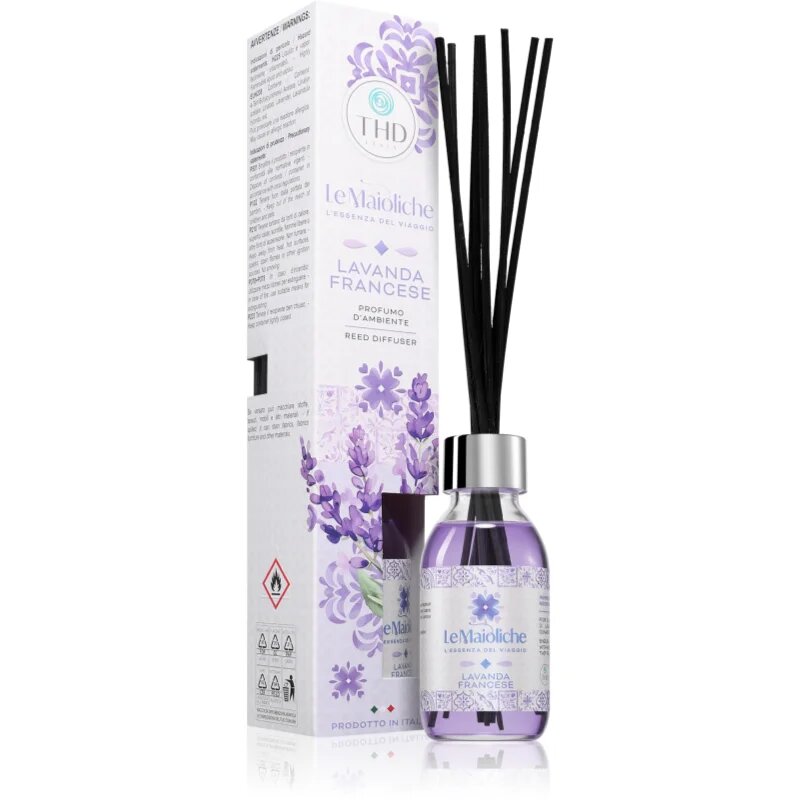THD Le Maioliche Lavanda Francese aroma difuzor s polnilom 100 ml