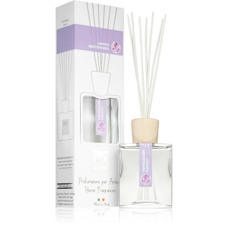 THD Platinum Collection Lavanda Mediterranea aroma difuzor s polnilom 200 ml