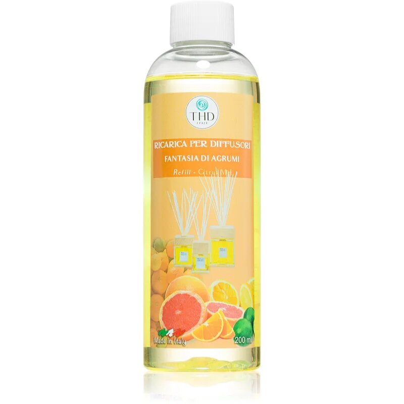 THD Ricarica Fantasie di Agrumi nadomestno polnilo za aroma difuzor 200 ml