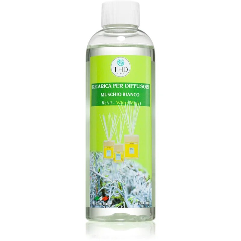 THD Ricarica Muschio Bianco nadomestno polnilo za aroma difuzor 200 ml