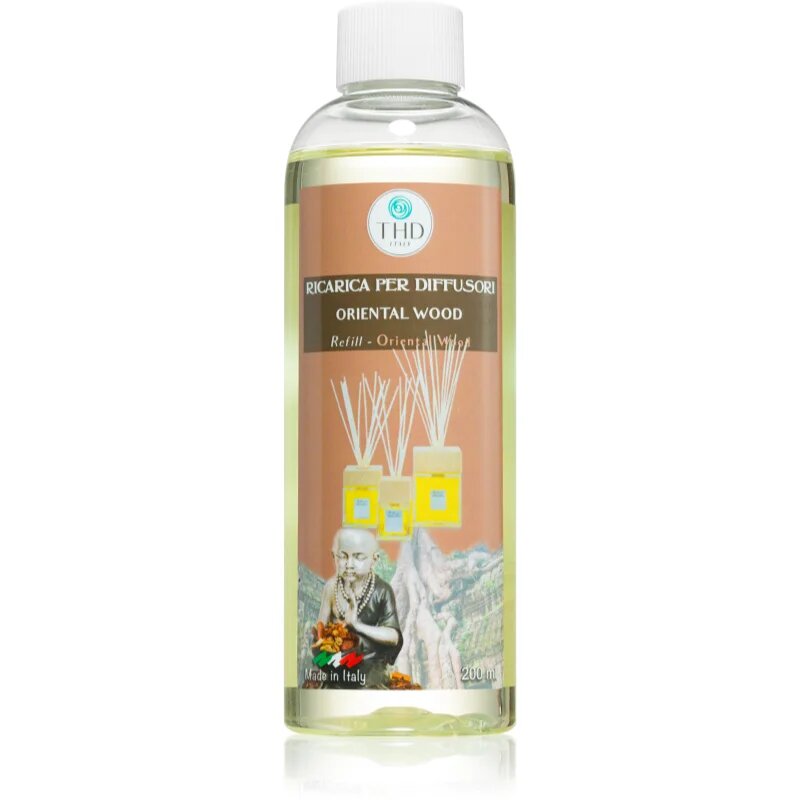 THD Ricarica Oriental Wood nadomestno polnilo za aroma difuzor 200 ml