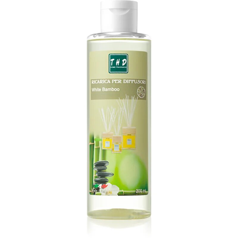 THD Ricarica White Bamboo nadomestno polnilo za aroma difuzor 200 ml