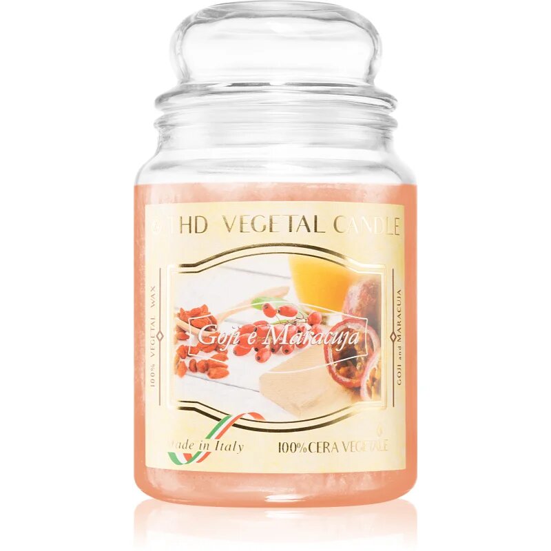 THD Vegetal Goji E Maracuja dišeča sveča 600 g