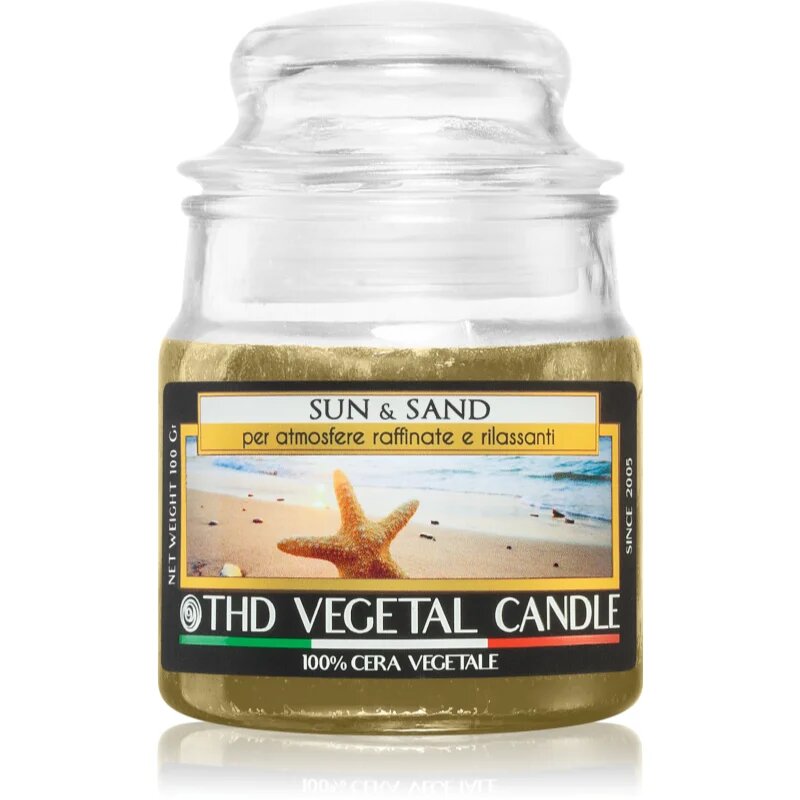 THD Vegetal Sun & Sand dišeča sveča 100 g