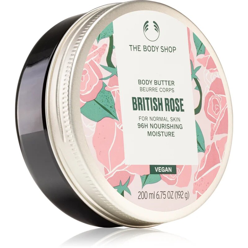 The Body Shop British Rose Body Butter maslo za telo z vonjem vrtnic 200 ml
