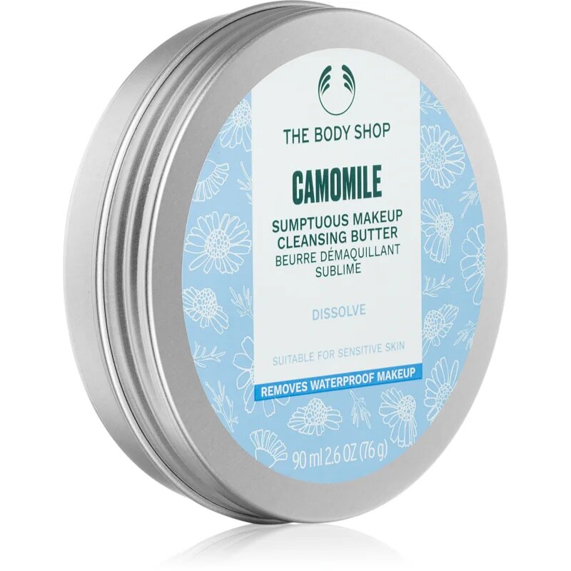 The Body Shop Camomile Sumptuous Cleansing Butter čistilni balzam za odstranjevanje ličil za obraz 90 ml