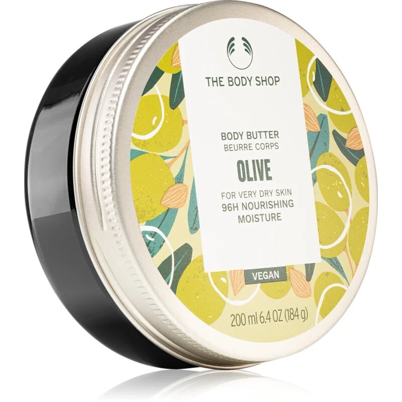 The Body Shop Olive Body Butter intenzivno vlažilno maslo za telo za zelo suho kožo 200 ml