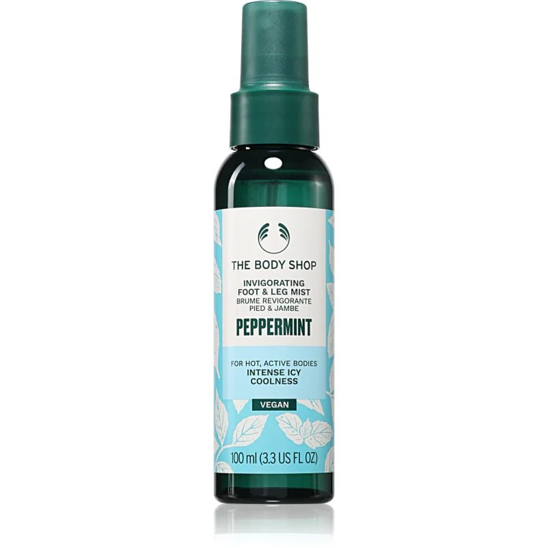 The Body Shop Peppermint Foot Spray pršilo za noge s hladilnim učinkom 100 ml