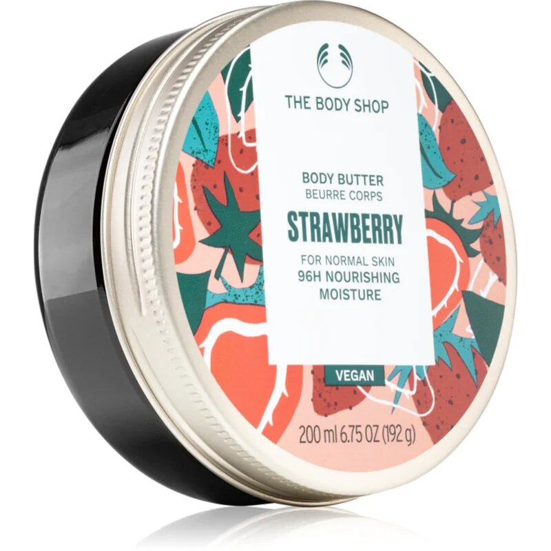 The Body Shop Strawberry Body Butter maslo za telo za normalno kožo 200 ml