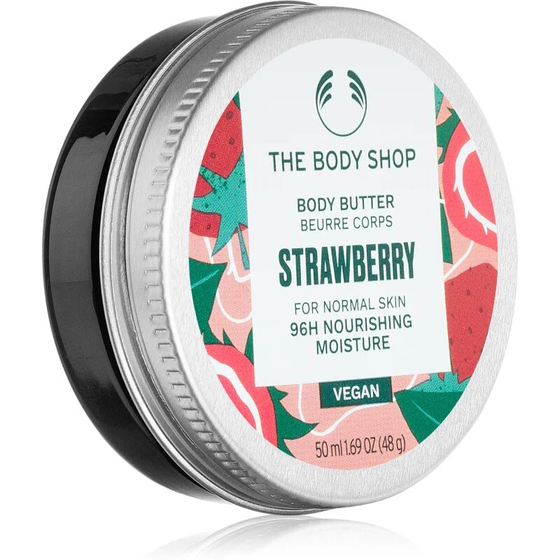The Body Shop Strawberry Body Butter maslo za telo za normalno kožo 50 ml