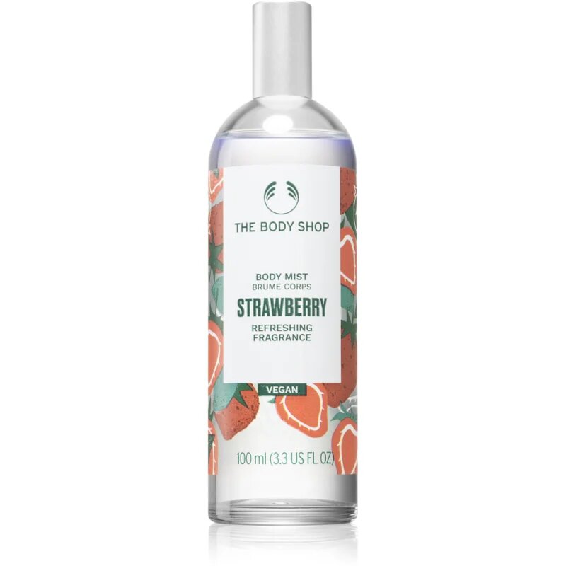 The Body Shop Strawberry Body Mist pršilo za telo za ženske 100 ml