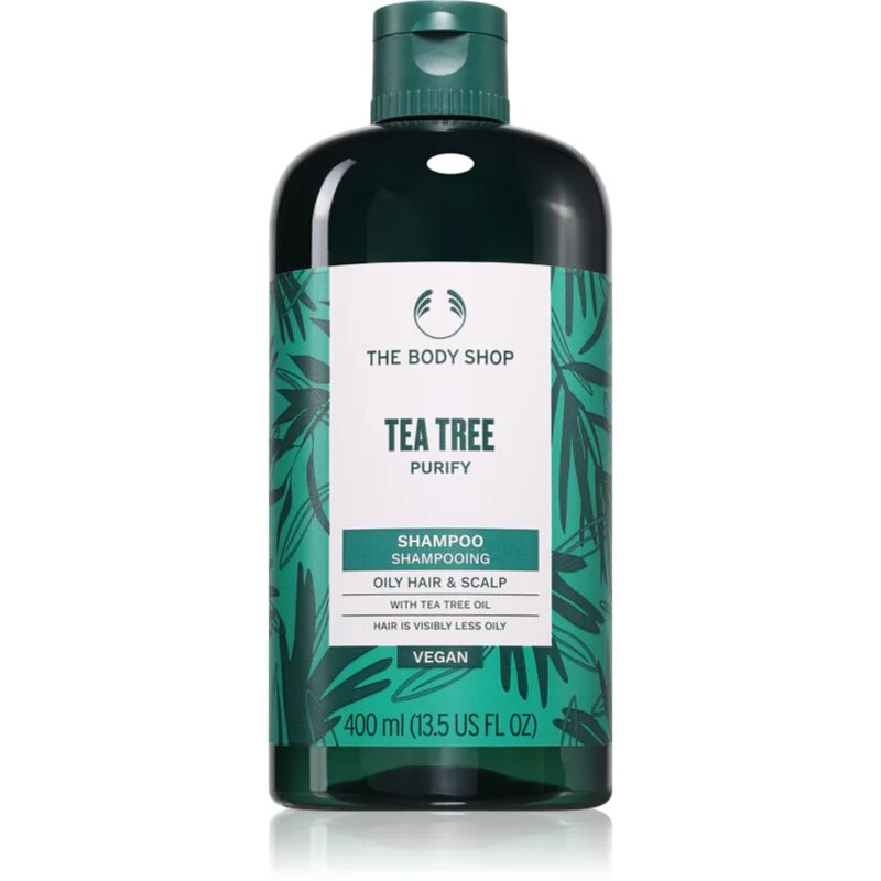 The Body Shop Tea Tree Shampoo čistilni šampon za mastne lase 200 ml