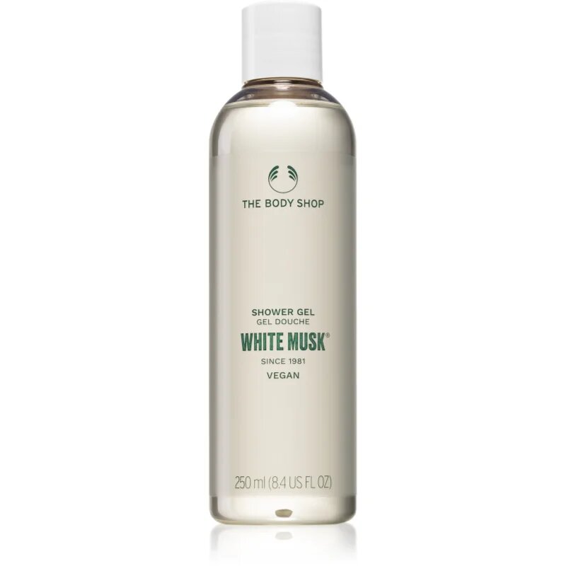 The Body Shop White Musk Shower Gel nežni gel za prhanje 250 ml