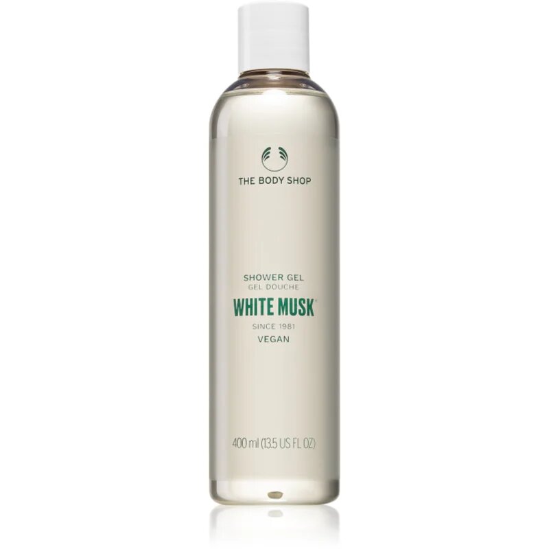 The Body Shop White Musk Shower Gel nežni gel za prhanje 400 ml