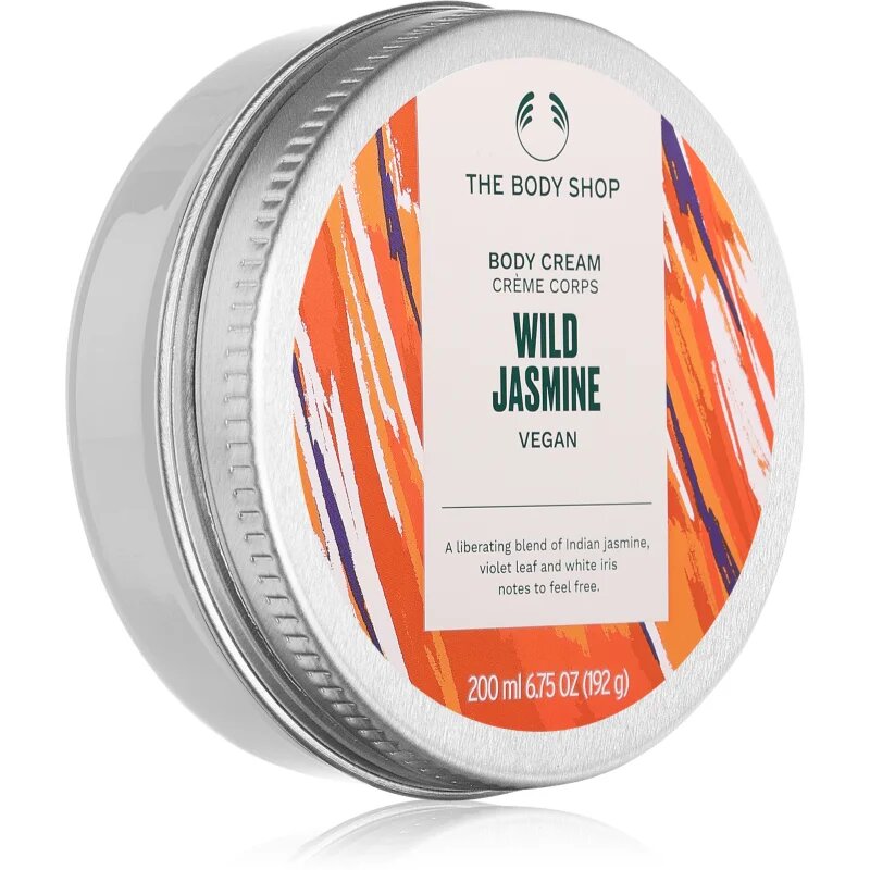 The Body Shop Wild Jasmine Body Cream vlažilna krema za telo odišavljen 200 ml