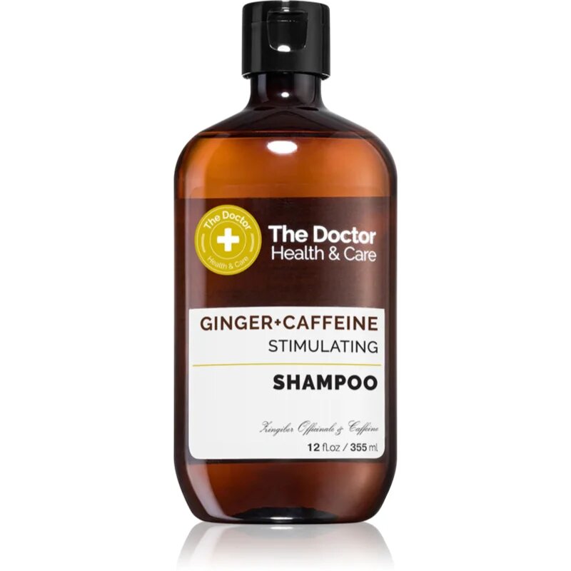 The Doctor Ginger + Caffeine Stimulating krepilni šampon za oslabljene lase ki so nagnjeni k izpadanju s kofeinom 355 ml