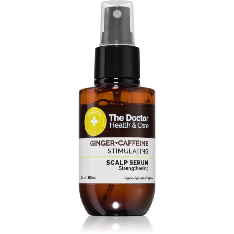 The Doctor Ginger + Caffeine Stimulating spodbujajoči serum za oslabljene lase ki so nagnjeni k izpadanju 89 ml