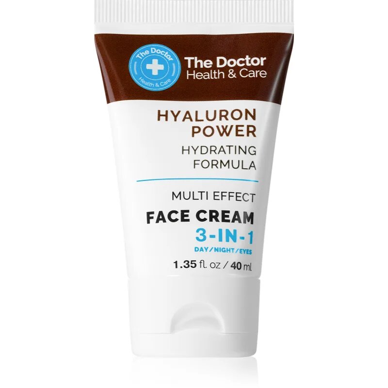 The Doctor Hyaluron Power Hydrating Formula krema za obraz s hialuronsko kislino 3v1 40 ml