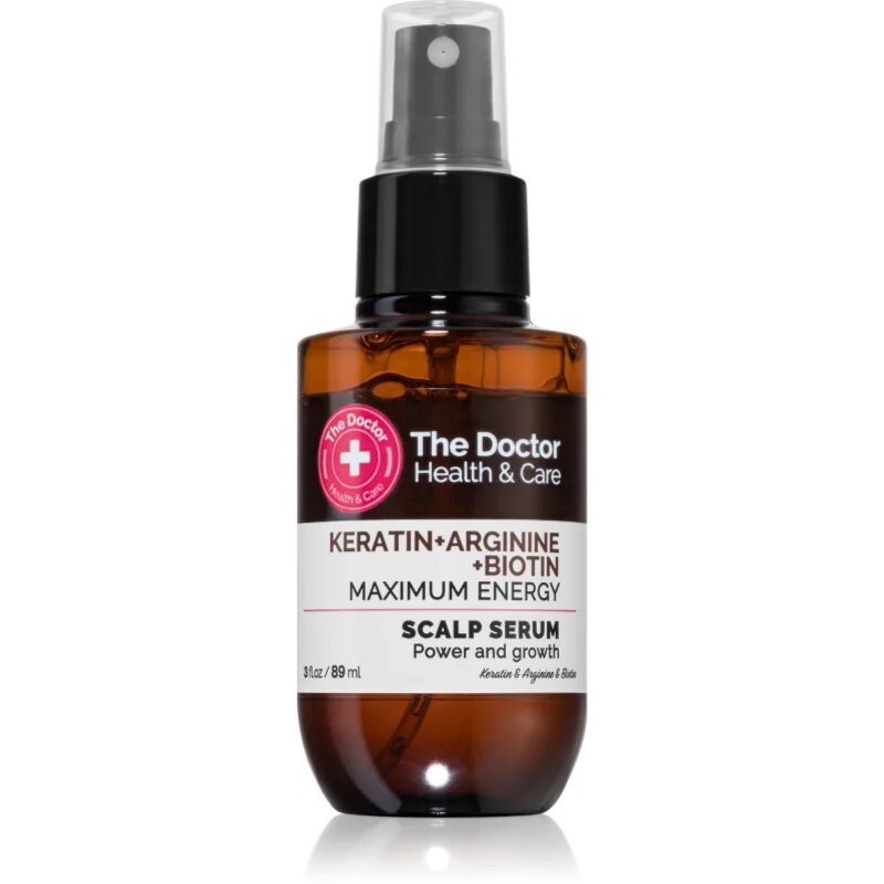 The Doctor Keratin + Arginine + Biotin Maximum Energy serum za lasišče s keratinom 89 ml