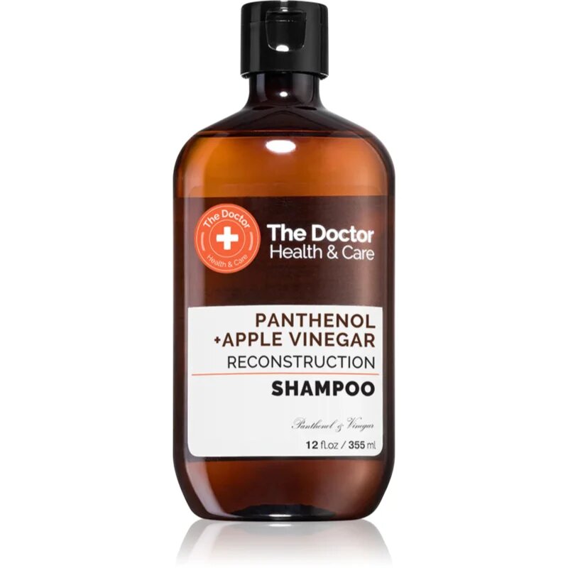The Doctor Panthenol + Apple Vinegar Reconstruction obnovitveni šampon s pantenolom 355 ml