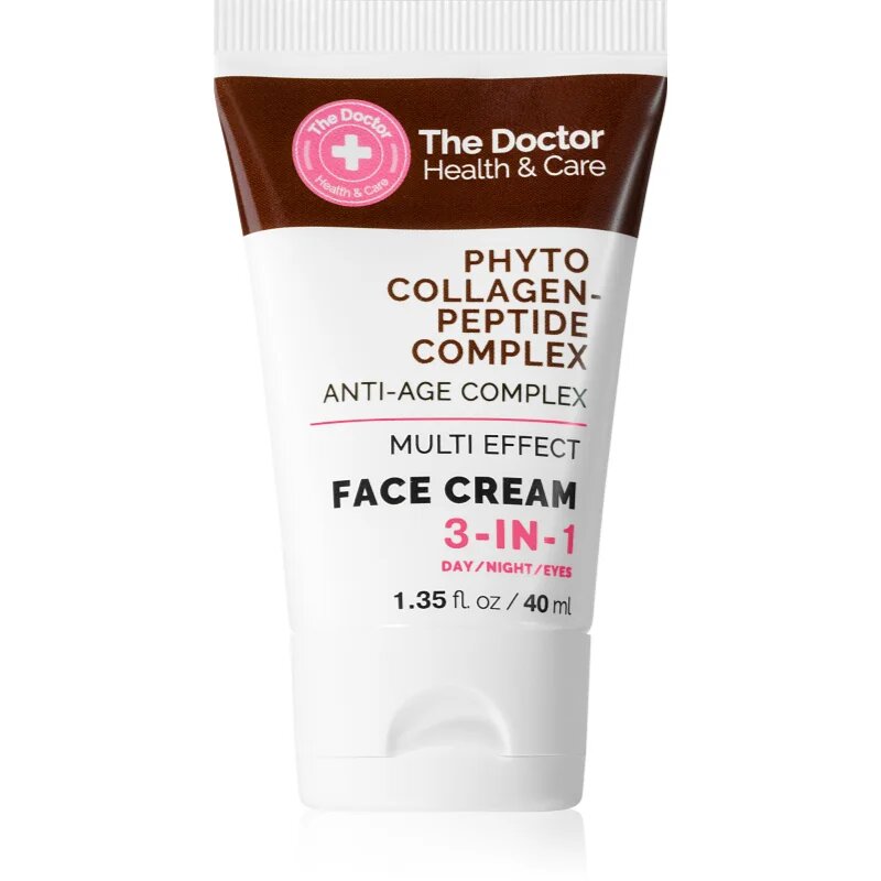 The Doctor Phyto Collagen-Peptide Complex Anti-Age Complex krema proti gubam 3v1 40 ml