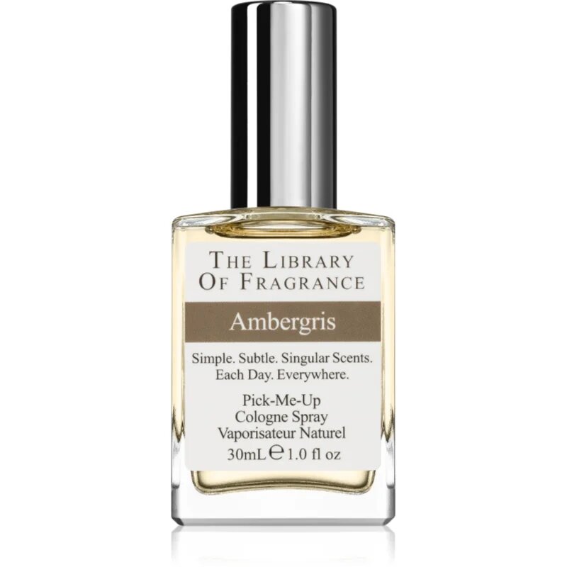 The Library of Fragrance Ambergris kolonjska voda uniseks 30 ml