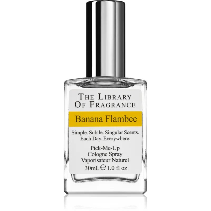 The Library of Fragrance Banana Flambee kolonjska voda uniseks 30 ml