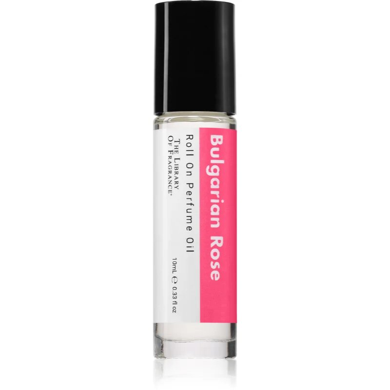 The Library of Fragrance Bulgarian Rose olje za telo roll-on uniseks 10 ml