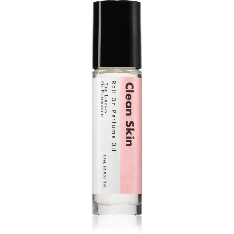 The Library of Fragrance Clean Skin olje za telo roll-on uniseks 10 ml