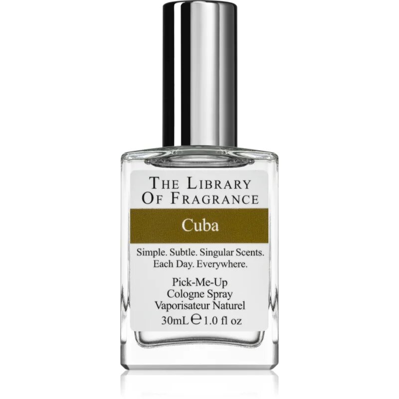 The Library of Fragrance Destination Collection Cuba kolonjska voda uniseks 30 ml