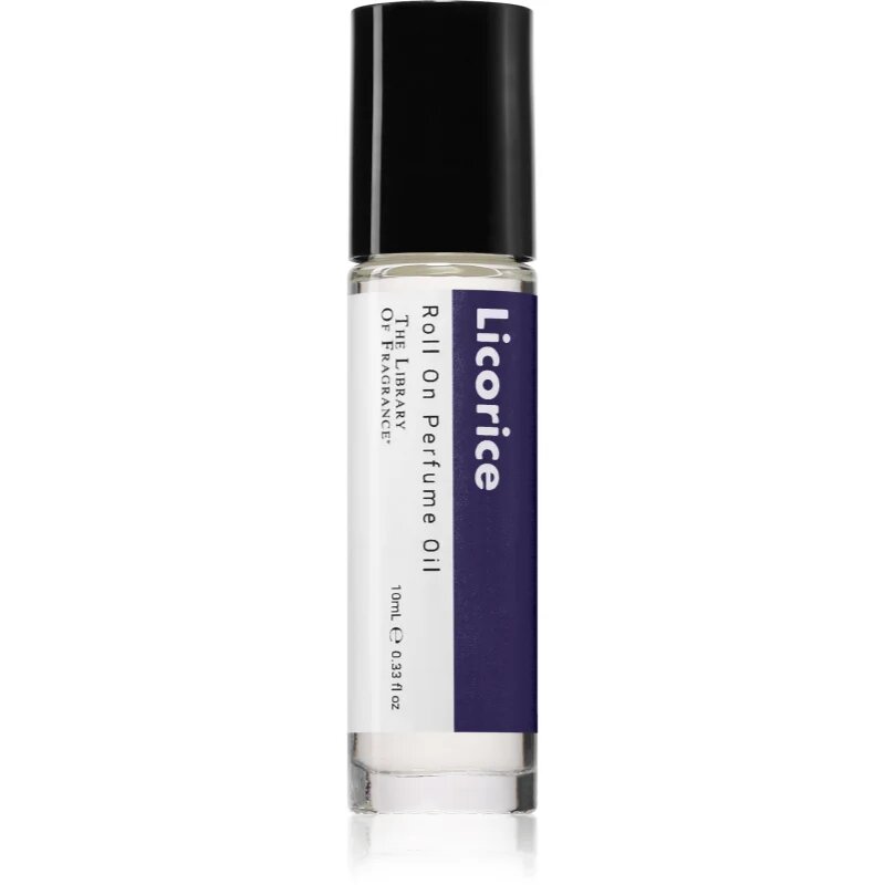 The Library of Fragrance Licorice olje za telo roll-on uniseks 10 ml