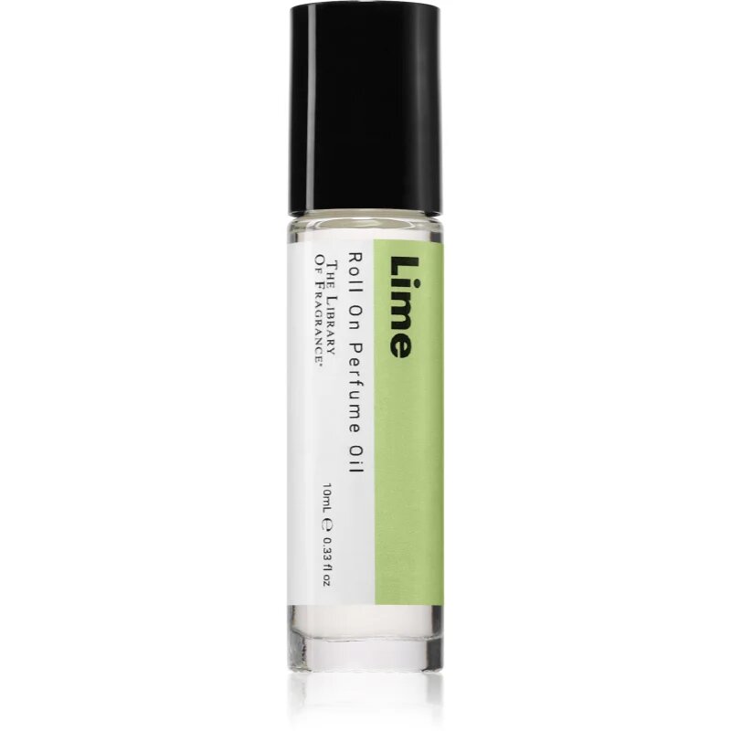 The Library of Fragrance Lime olje za telo roll-on uniseks 10 ml