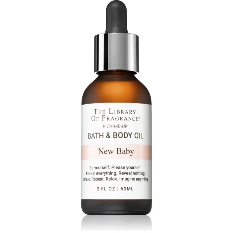 The Library of Fragrance New Baby olje za telo za kopel uniseks 60 ml