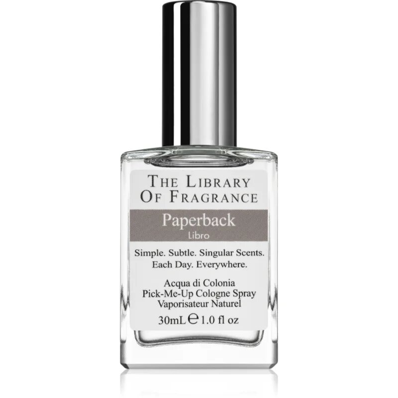 The Library of Fragrance Paperback kolonjska voda uniseks 30 ml