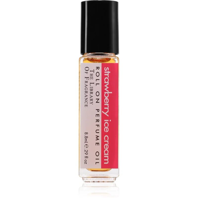 The Library of Fragrance Strawberry Ice Cream olje za telo roll-on uniseks 8.8 ml