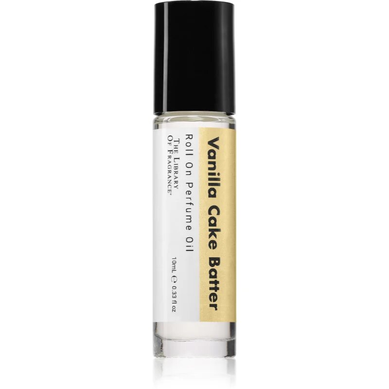 The Library of Fragrance Vanilla Cake Batter olje za telo roll-on uniseks 10 ml