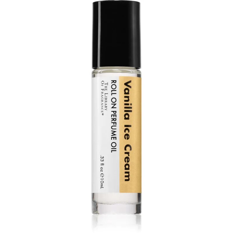 The Library of Fragrance Vanilla Ice Cream olje za telo roll-on uniseks 10 ml